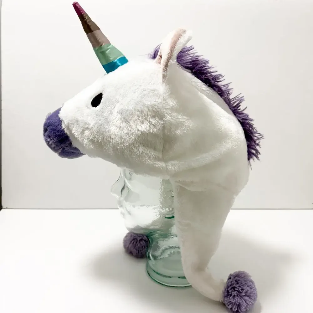 Unicorn plush hat